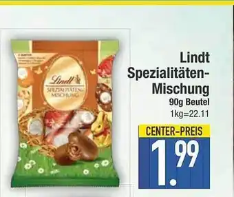 E-Center Lindt spezialitäten mischung Angebot