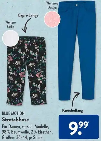 Aldi Süd Blue Motion Stretchhose Angebot