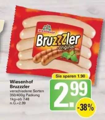 WEZ Wiesenhof Bruzzzler 350/400g Angebot