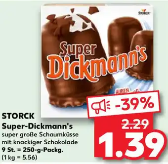 Kaufland Storck Super Dickmann's 250 g Packg. Angebot