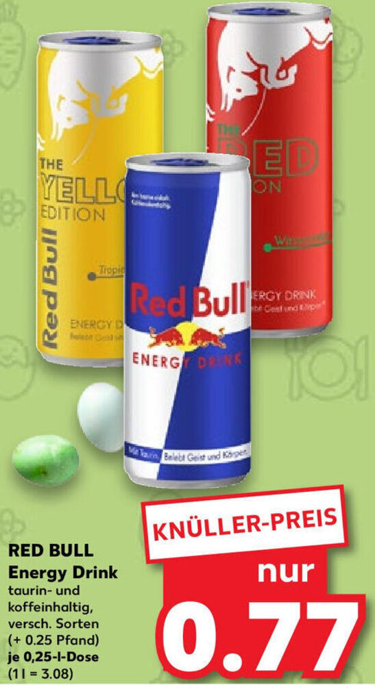 Kaufland Red Bull Angebotnull
