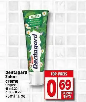 Elli Markt Dentagard zahncreme Angebot