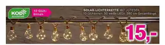 KODi Solar-lichterkette mit juteseil Angebot