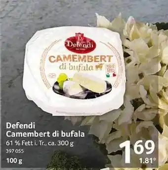 Selgros Defendi camembert di bufala Angebot