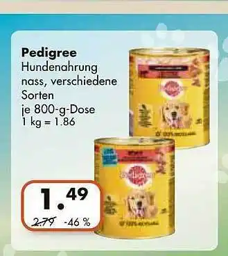 V Markt Pedigree Angebot