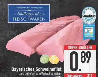 E-Center Bayerisches schweinefilet Angebot