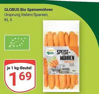 Globus Bio speisemöhren Angebot