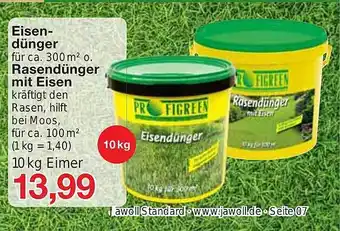 Jawoll Eisendünger oder rasendünger mit eisen Angebot