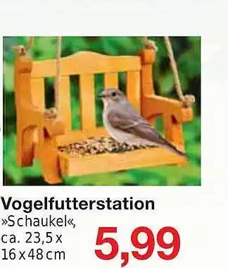 Jawoll Vogelfutterstation „schaukel“ Angebot