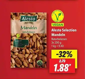 Lidl Alesto selection mandeln Angebot