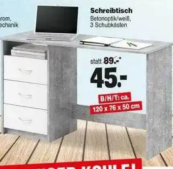 Repo Markt Schreibtisch Angebot