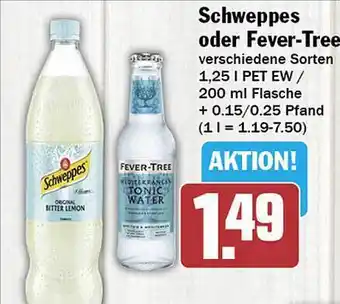 Hit Schweppes oder fever-tree Angebot