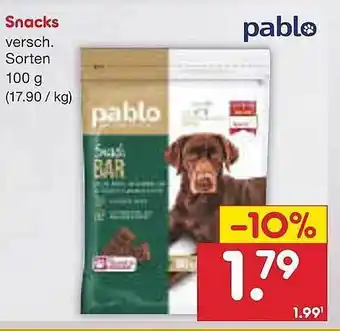 Netto Marken-Discount Pablo snacks Angebot