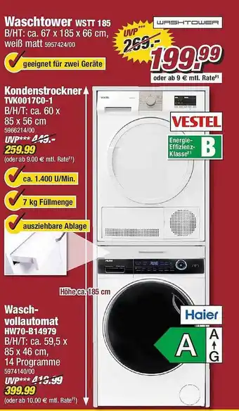 Poco Waschtower wstt 185 Angebot