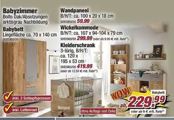 Poco Babyzimmer Angebot