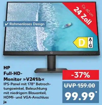 Kaufland HP Full HD Monitor V241ib Angebot