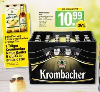 WEZ Krombacher Pils 20*500ml Angebot