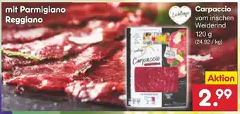 Netto Marken-Discount Lieblings Carpaccio 120g Angebot