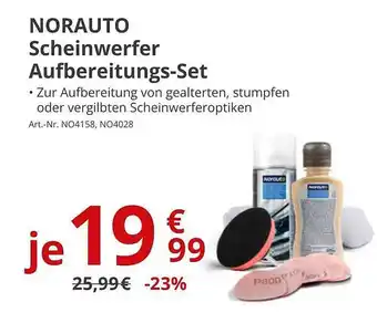 A.T.U. Norauto scheinwerfer aufbereitungs-set Angebot