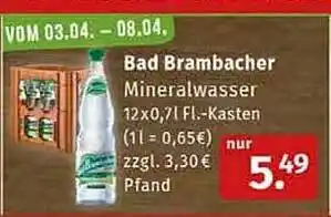 Markgrafen Bad brambacher Angebot