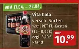 Markgrafen Vita cola Angebot