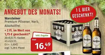 Markgrafen Warsteiner Angebot