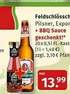 Markgrafen Feldschlösschen Angebot