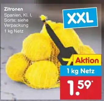 Netto Marken-Discount Zitronen 1 kg Angebot