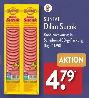 Aldi Nord Suntat Dilim Sucuk 400 g Packung Angebot