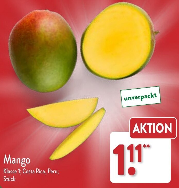 Mango Angebot bei Aldi Nord