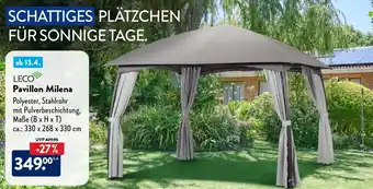 Aldi Nord Leco Pavillon Milena Angebot