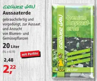 Thomas Philipps Grüner Jan Aussaaterde 20 Liter Angebot