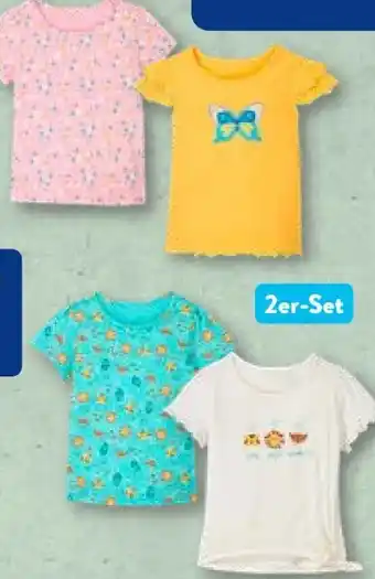 Aldi Nord Mädchen t-shirts 2er-set Angebot