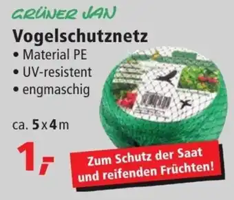 Thomas Philipps Vogelschutznetz ca. 5 x 4 m Angebot