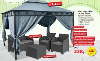 Thomas Philipps Gartenpavillon,,Cape Town'' ca. 3 x 4 meter Angebot