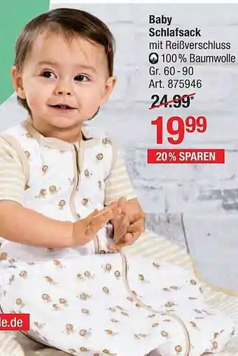 AWG Mode Baby schlafsack Angebot