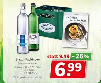 Getränkeland Staatl. fachingen still oder medium Angebot