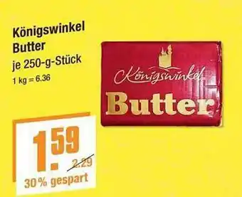 V Markt Königswinkel butter Angebot