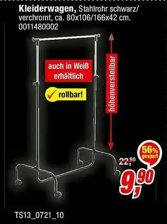 Opti Wohnwelt Kleiderwagen Angebot