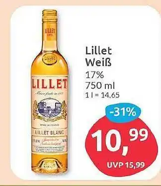 Budni Lillet weiß Angebot