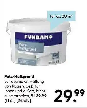 Hellweg Putz-haftgrund fundamo Angebot