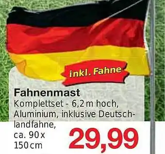 Jawoll Fahnenmast Angebot