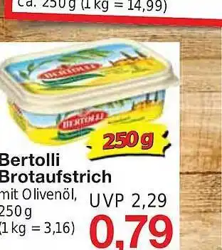 Jawoll Bertolli brotaufstrich Angebot