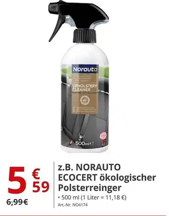 A.T.U. Norauto ecocert ökologischer polsterreiniger Angebot