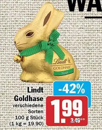 Hit Lindt goldhase Angebot