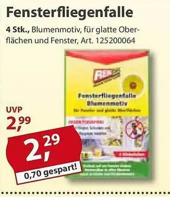 Sonderpreis Baumarkt Fensterfliegenfalle Angebot