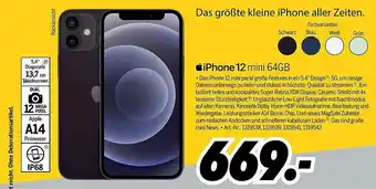 MEDIMAX Iphone 12 Mini 64gb Angebot