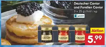 Netto Marken-Discount Deutscher caviar und forellen Angebot