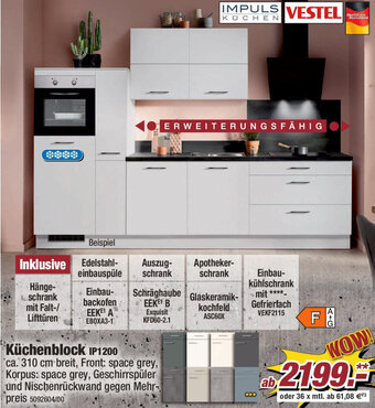 Poco Küchenblock IP1200 Angebot