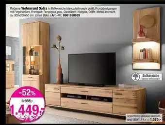 Opti Wohnwelt Wohnwand Salsa Angebot
